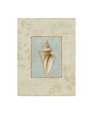 Lisa Audit 'Soothing Words Shells Iii' Canvas Art - 14" x 19"