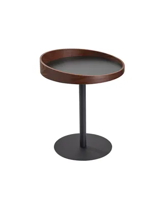 Crater End Table