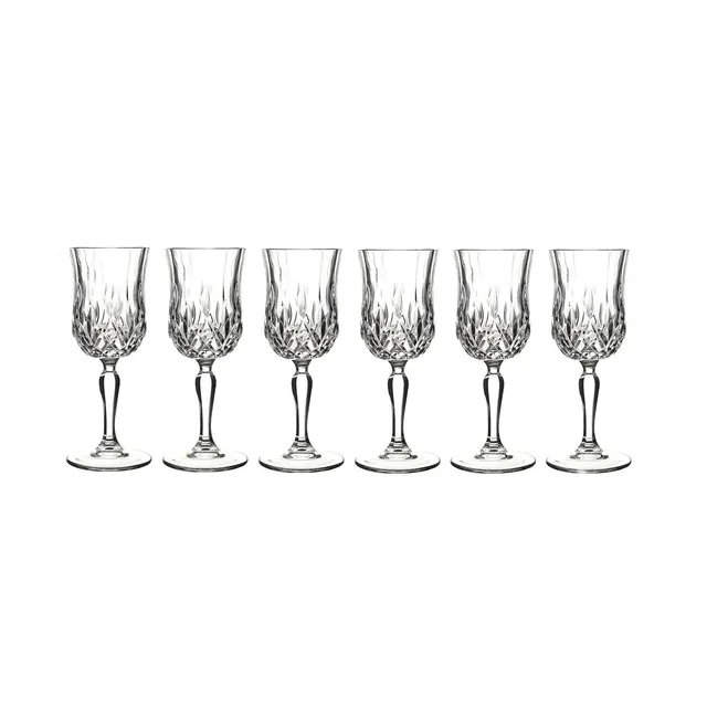 Lorren Home Trends RCR Fusion Crystal Wine Glass (Set of 6)