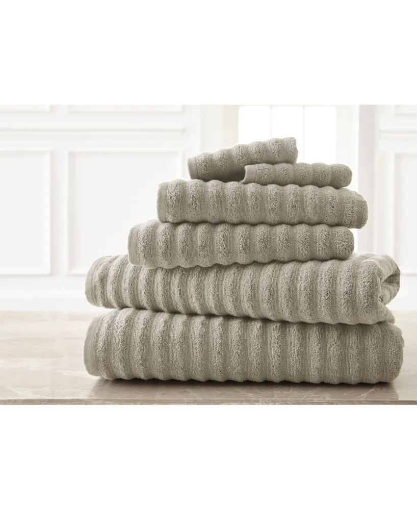 Modern Threads Wavy Luxury Spa Collection 6-Pc. Quick Dry Towel Set