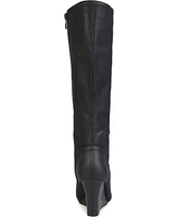 Journee Collection Women's Langly Knee High Wedge Boots