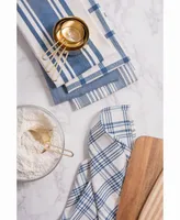 Assorted Stone Woven Dishtowel, Set of 5