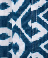 Ikat Outdoor Tablecloth with Zipper 52" Round