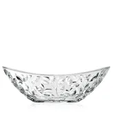 Rcr Laurus Crystal Oval Bowl