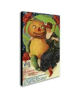 Vintage Apple Collection 'Halloween Red Head Band' Canvas Art - 12" x 19"