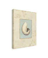 Lisa Audit 'Soothing Words Shells Ii' Canvas Art - 18" x 24"