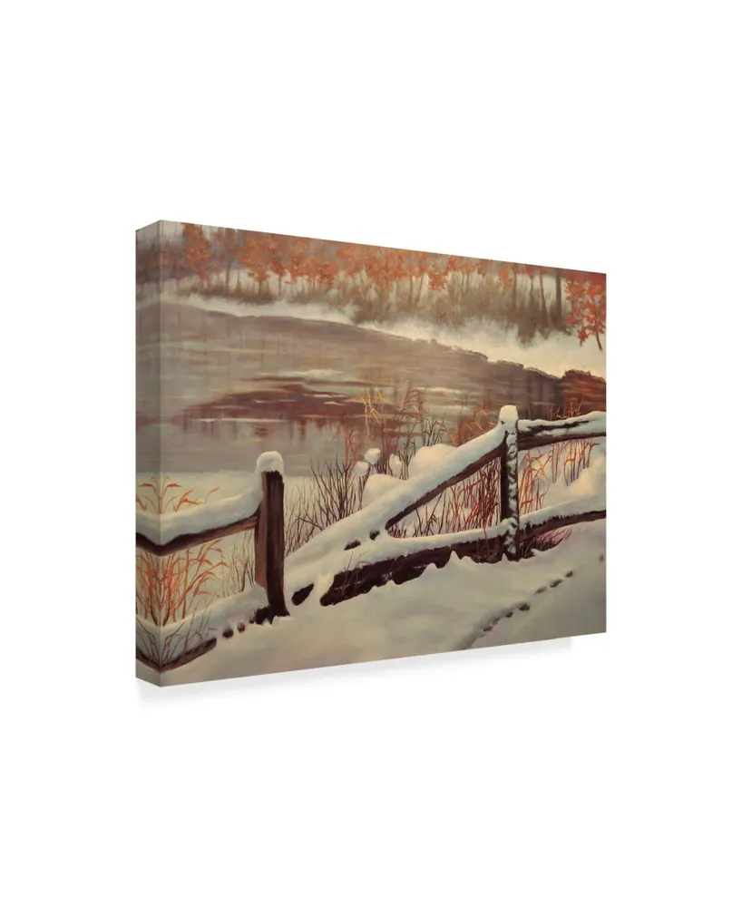 Rusty Frentner 'Winter Magic' Canvas Art - 14" x 19"