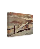 Rusty Frentner 'Winter Magic' Canvas Art - 14" x 19"