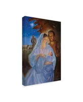 Hal Frenck 'The Holy Family' Canvas Art - 12" x 19"