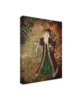 Janelle Nichol 'Father Christmas' Canvas Art - 35" x 47"