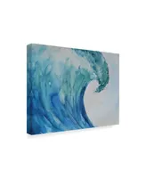 Marietta Cohen Art And Design 'Wave Nautical 2' Canvas Art - 19" x 14"