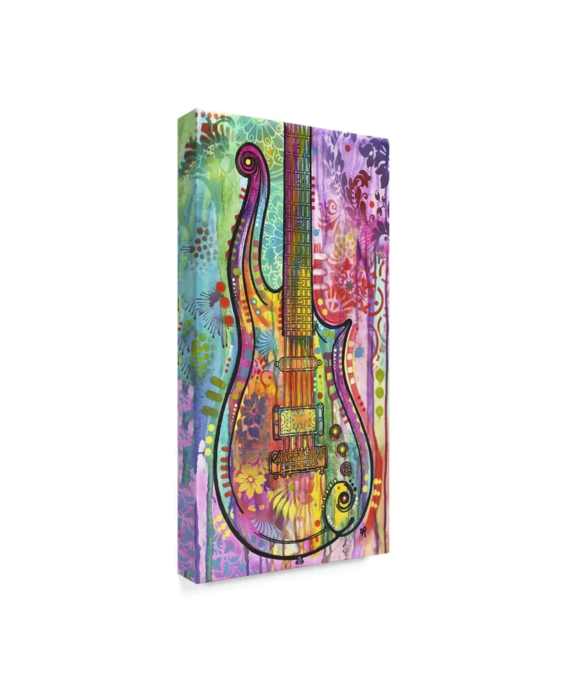 Dean Russo 'Prince Cloud Guitar' Canvas Art - 16" x 32"