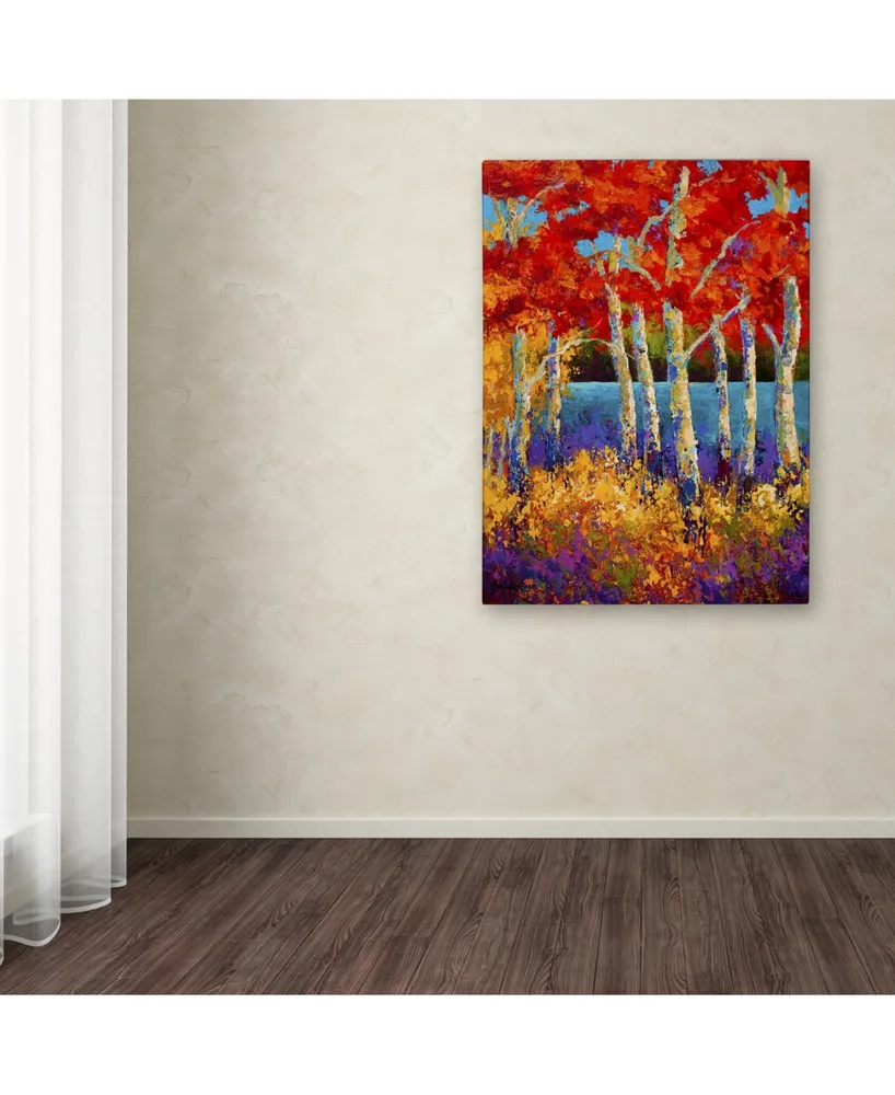 Marion Rose 'Summers End' Canvas Art - 35" x 47"
