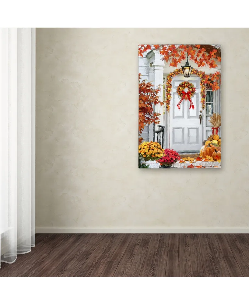 The Macneil Studio 'Fall Decorations' Canvas Art - 22" x 32"