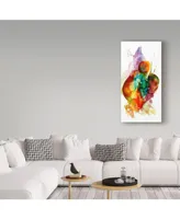 Masters Fine Art 'Abstract Number 14' Canvas Art - 24" x 47"