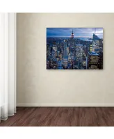 Yakov Agani 'New York City, Ny' Canvas Art - 24" x 16"