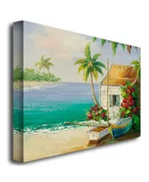 Rio 'Key West Breeze' Canvas Art - 47" x 35"