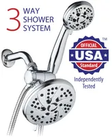 High Pressure 3-way Rainfall Shower Combo