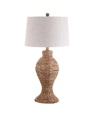 Jonathan Y Elicia Seagrass Weave Led Table Lamp