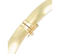 Italian Gold Polished Bangle Bracelet in 14k Gold