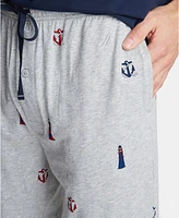 Nautica Men's Printed Cotton Pajama Pants