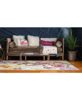 Bayshore Home Pari Par8 Ivory 5' x 8' Area Rug