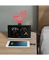 La Crosse Technology WiFi Projection Alarm Clock with AccuWeather forecast