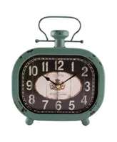 La Crosse Clock 10" Isla Metal Wall/Table Clock