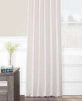 Half Price Drapes Ancient Ivory French Linen Room Darkening Curtain