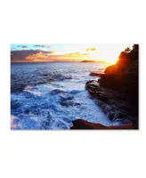 Jason Shaffer 'Hawaii 4' Canvas Art - 19" x 12"