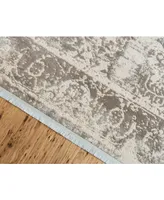 Closeout! Bayshore Home Norston Nor6 Gray 5' x 8' Area Rug