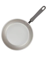 Rachael Ray Create Delicious Aluminum Nonstick Skillet 9.5" and 11.75" Twin Pack