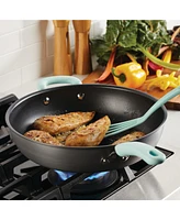 Rachael Ray Create Delicious Hard-Anodized Aluminum 12.5" Nonstick Deep Skillet