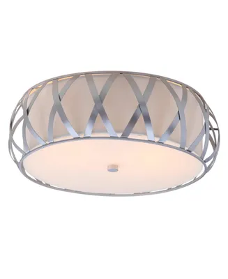 Safavieh Charing 2 Light 15.4"D Cross Flush Mount