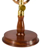 Barska 6x30 Spyscope, Anchormaster with Mahogany Desktop Pedestal