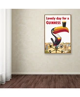 Guinness Brewery 'Lovely Day For A Guinness Viii' Canvas Art - 16" x 24"