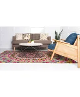 Bayshore Home Brio Bri2 Multi 5' x 8' Area Rug