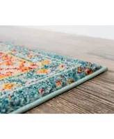 Bayshore Home Brio Bri1 Blue Rug