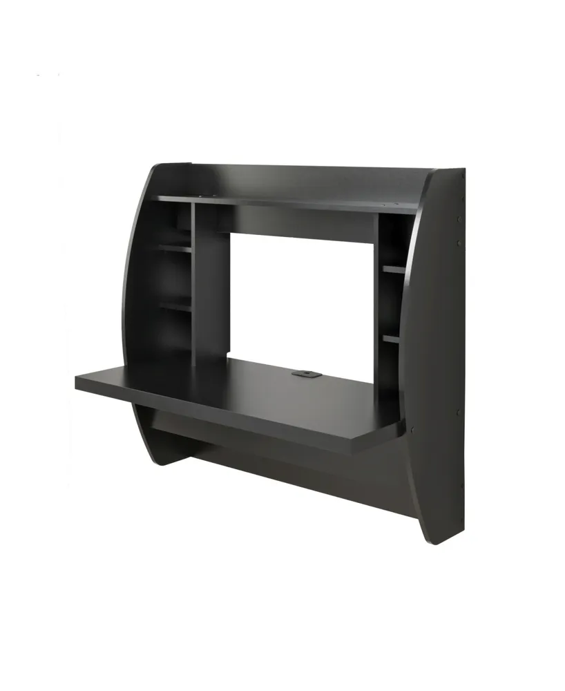 Prepac Floating Desk with Storage