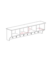 Prepac 60" Wide Hanging Entryway Shelf