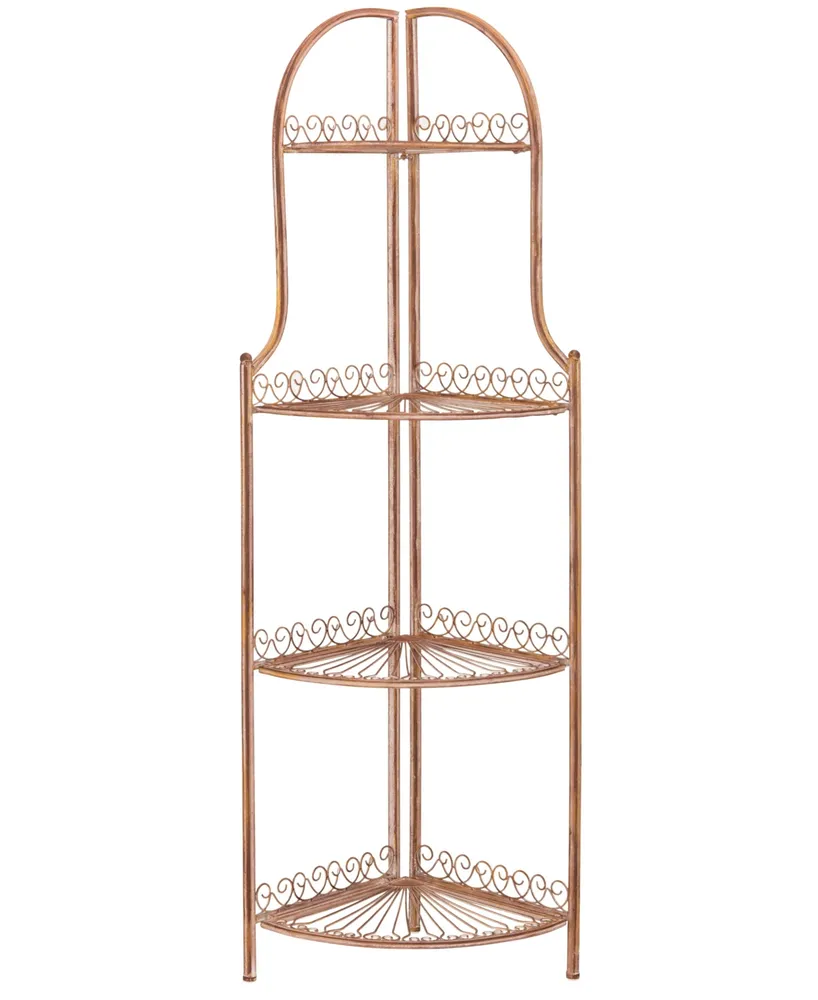 Abarrane 4 Tier Corner Shelf