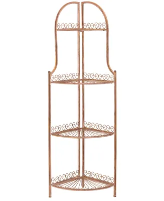 Abarrane 4 Tier Corner Shelf