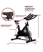 Sunny Health and Fitness Magnetic Indoor Cycling Bike