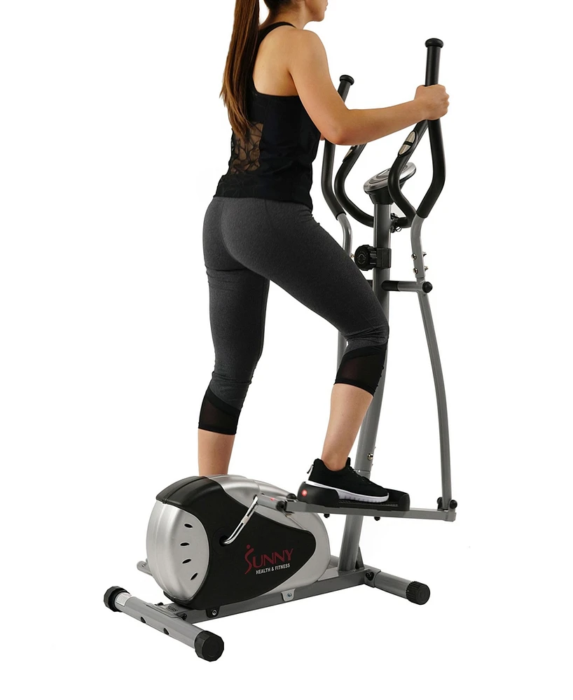 Sunny Health and Fitness Magnetic Elliptical Bike