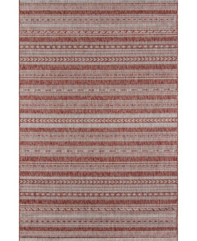 Novogratz Villa Vi-04 Copper 3'11" x 5'7" Outdoor Area Rug