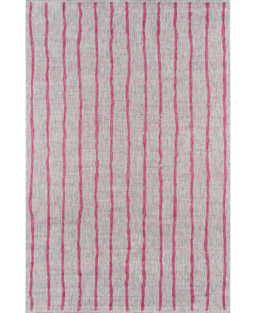 Novogratz Villa Vi-03 Fuschia 7'10" x 10'10" Outdoor Area Rug