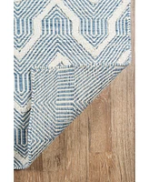 Erin Gates Langdon Lgd-1 Prince Blue 2' x 3' Area Rug