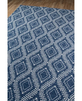 Erin Gates Easton Eas-1 Machine-Washable Pleasant Gray 7'6" x 9'6" Area Rug