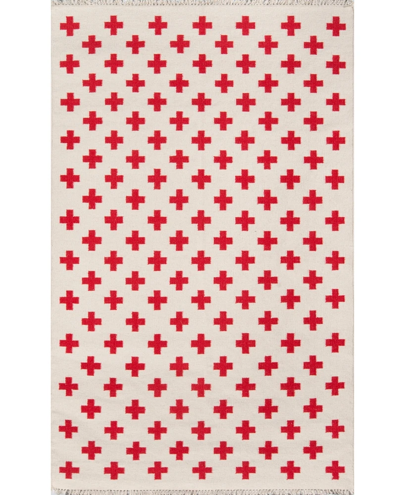 Novogratz Topanga Top-1 Ivory 2'3" x 8' Runner Area Rug