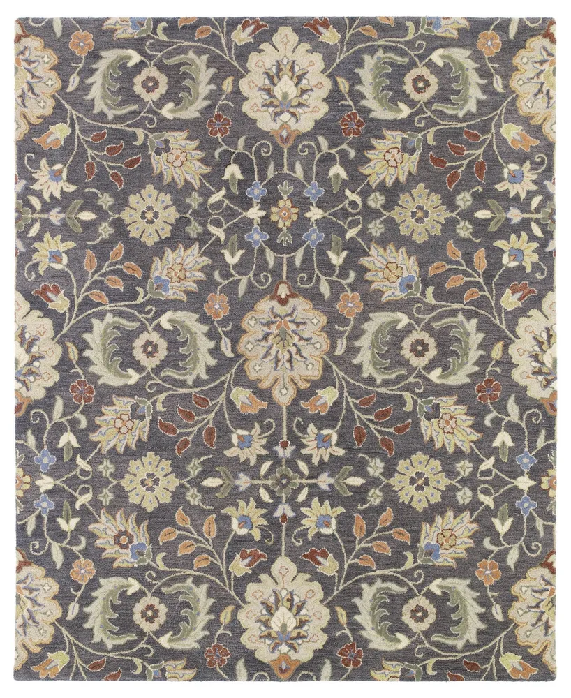 Kaleen Helena Hera-01 Pewter 2' x 3' Area Rug